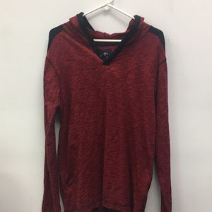Young Men’s hooded knit top